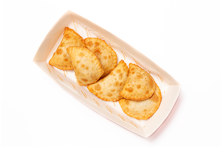 Мини чебуреки с мясом