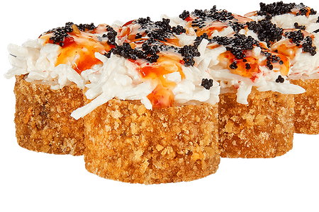 Тартар с крабом темпура