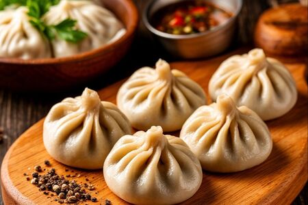 Хинкали свинина-телятина (3 шт.)