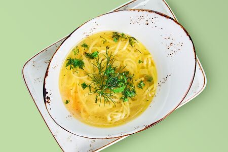 Суп-лапша с курицей 