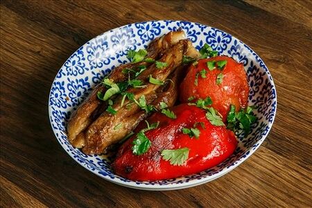 Овощи на мангале