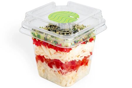 Трайфл с крабом 