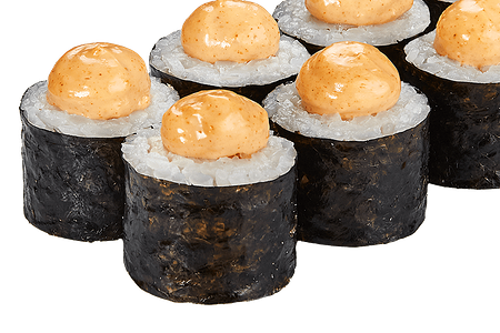 Маки с курицей