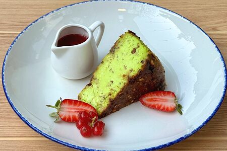  Чизкейк фисташковый Сан-Себастьян