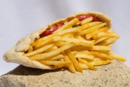 Гиро в булочке Большой