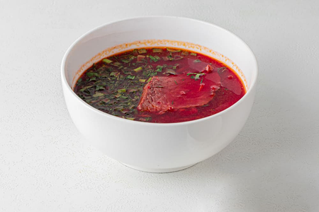 Борщ с телятиной