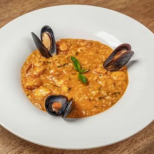Ризотто с морепродуктами