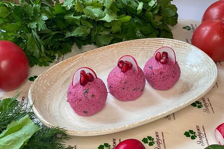 Пхали из капусты и свеклы