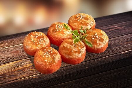 Запеченная калифорния масаго Sw