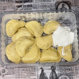 Вареники домашние с картошкой 