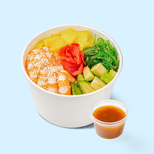 Поке с креветкой и 1 соус