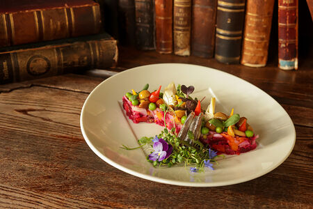 Винегрет с килькой