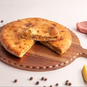Пирог с картофелем и мясом