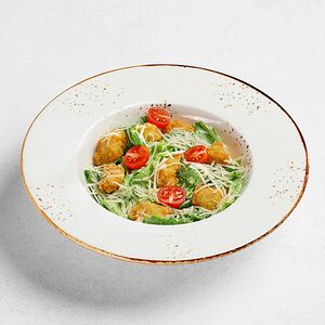 Салат Цезарь с байтсами