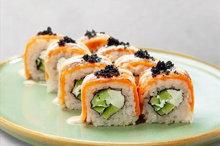 Опаленный лосось