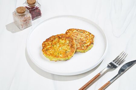 Оладьи цукини-рикотта