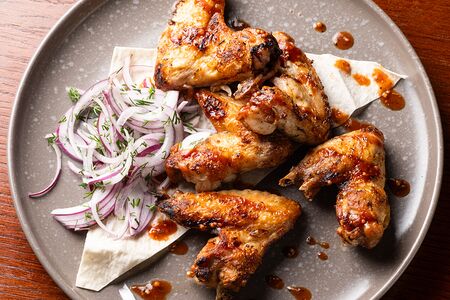Крылышки барбекю