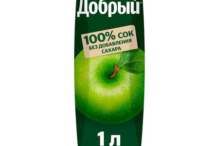 Сок Добрый Яблочный 