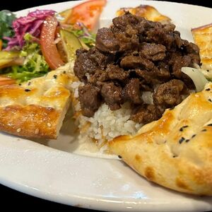 Кавурма с рисом