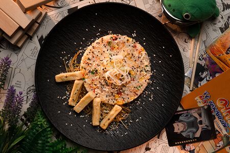 Жареный рис с тофу