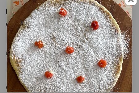 Десерт творожный со вкусом вишни