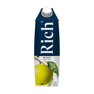 Сок Rich яблоко 1 л