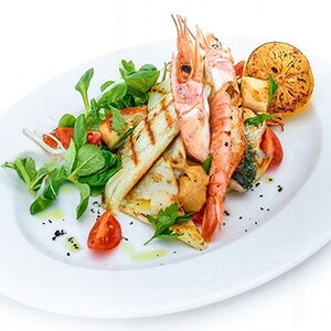 Микс-гриль из морепродуктов