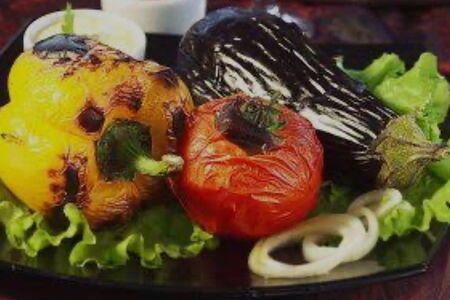 Овощи на мангале