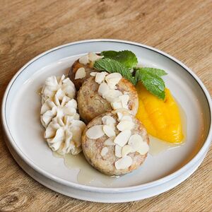 Сырники миндальные