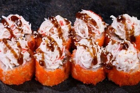 Запеченный горячий краб