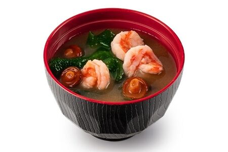 Мисо-суп с креветками