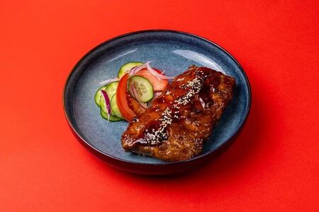 Свиные рёбра в азиатской глазури