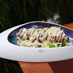 Теплая закуска с креветками