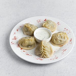 Манты с тыквой