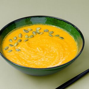 Суп-пюре тыквенный с индейкой