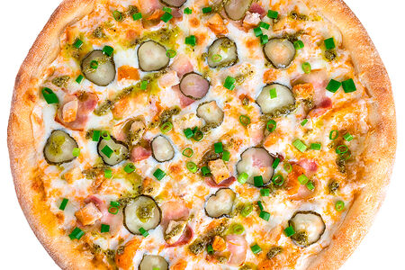 Бекон и песто