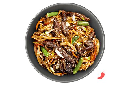 Вок Говядина в сычуаньском соусе