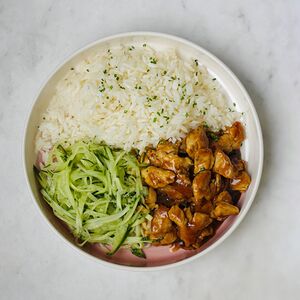 Индейка Терияки с рисом