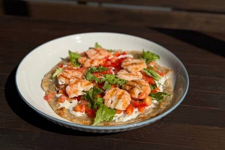 Роти с креветкой 