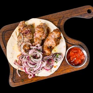 Люля-кебаб из cвинoй шеи