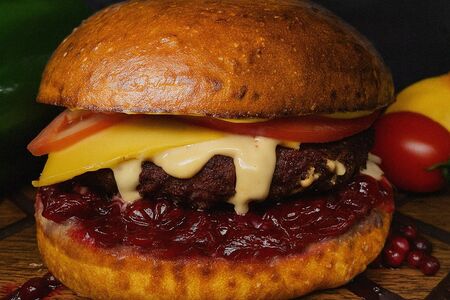 Бургер Дикая вишня