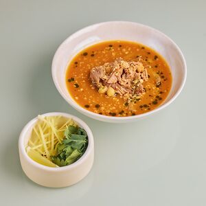 Суп с бараниной и нутом