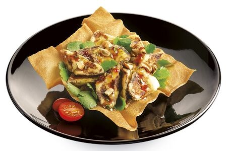 Хрустящие баклажаны по-тайски