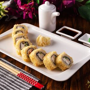 Калифорния темпура с крабом