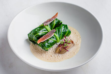 Голубцы Beyond Meat с топинамбуром 