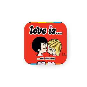 LOVE IS освежающие конфеты со вкусом клубники