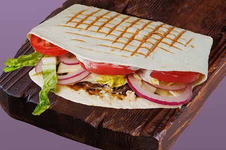 Конверт с говяжьей котлетой 