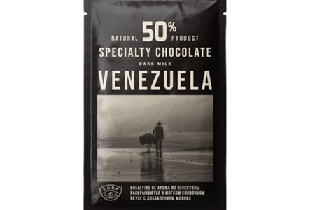 Шоколад молочный Venezuela 50% Surf Coffee Specialty Choco Bar