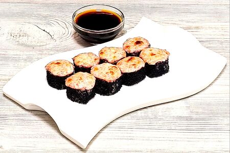 Ролл Калифорния Запечённая 2в1 