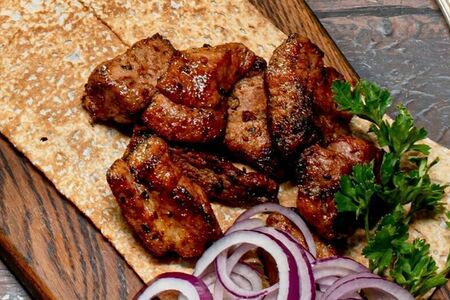 Шашлык из свиной шейки